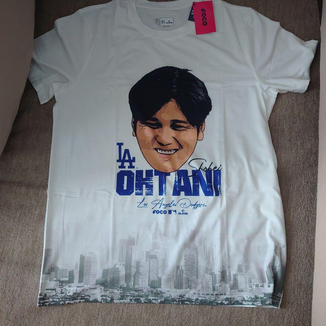 FOCO 大谷翔平 LAドジャース Tシャツ Ｌ 白 新品未使用 3枚セット