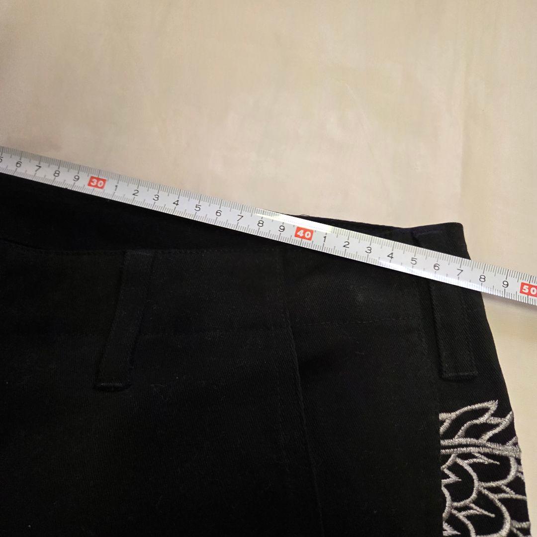 未使用品　絡繰魂　龍　刺繍　カーゴパンツ　黒　XXL サイズ