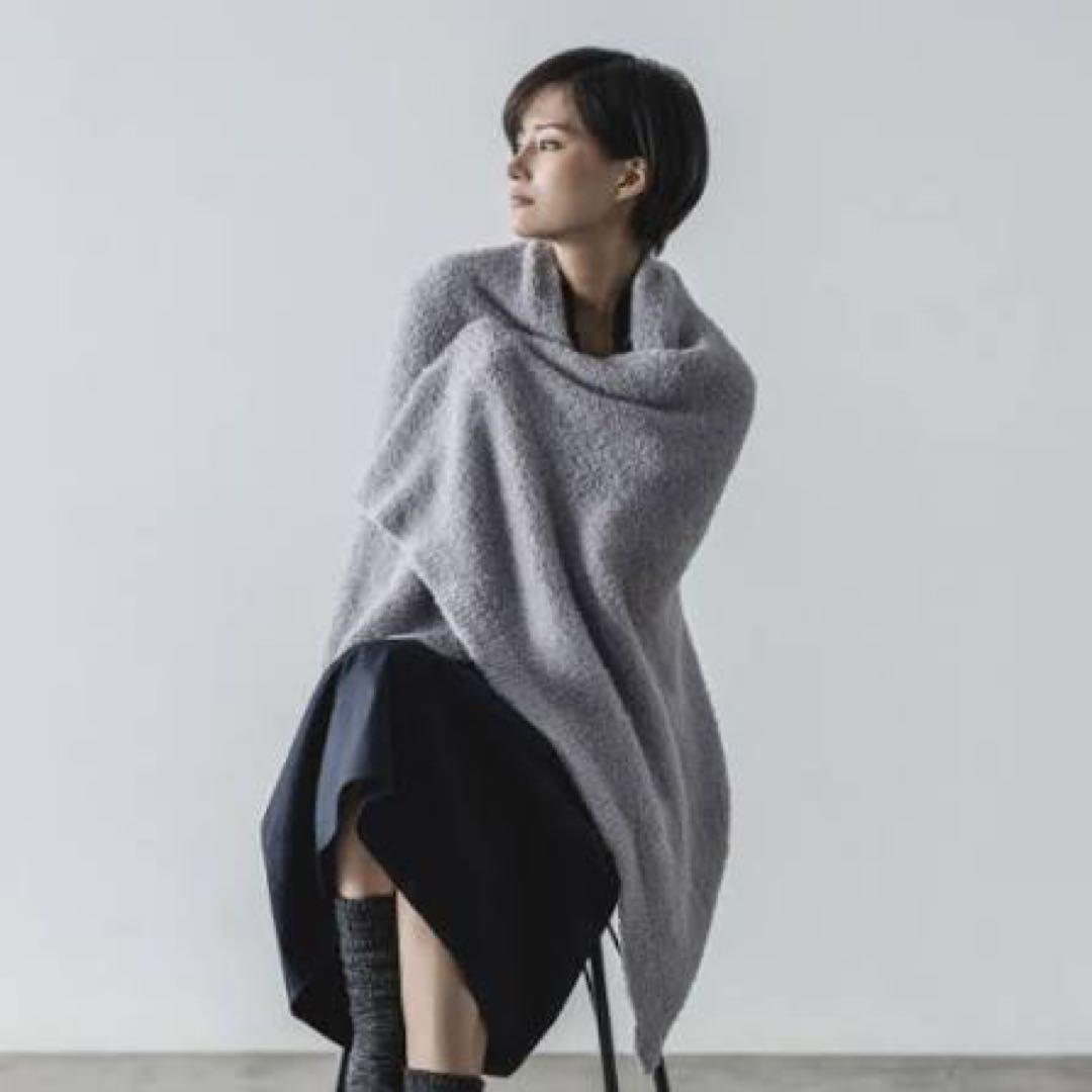 （新品未使用）pea a beaute ブランケット グレー F