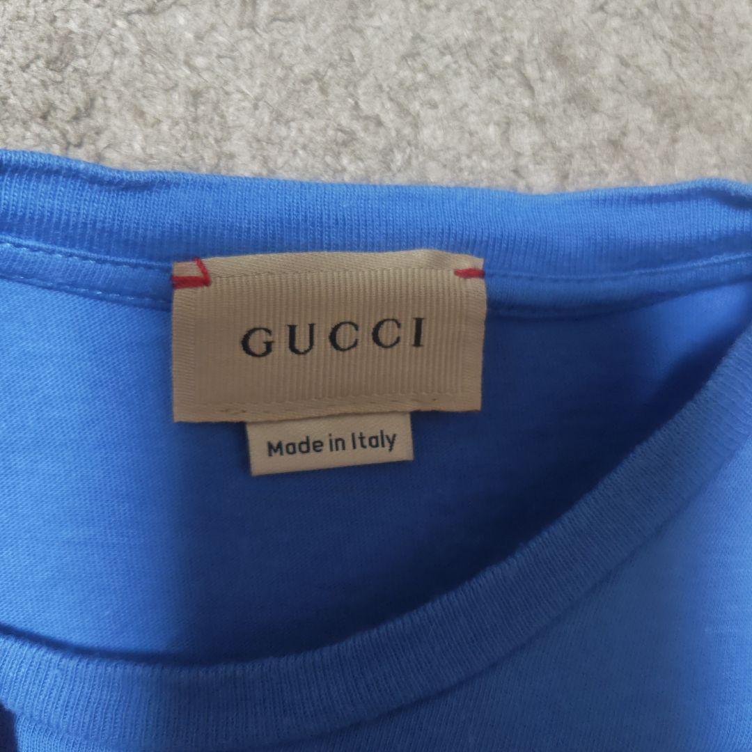 GUCCI 猫 Tシャツ 18/24m ビッグシルエット