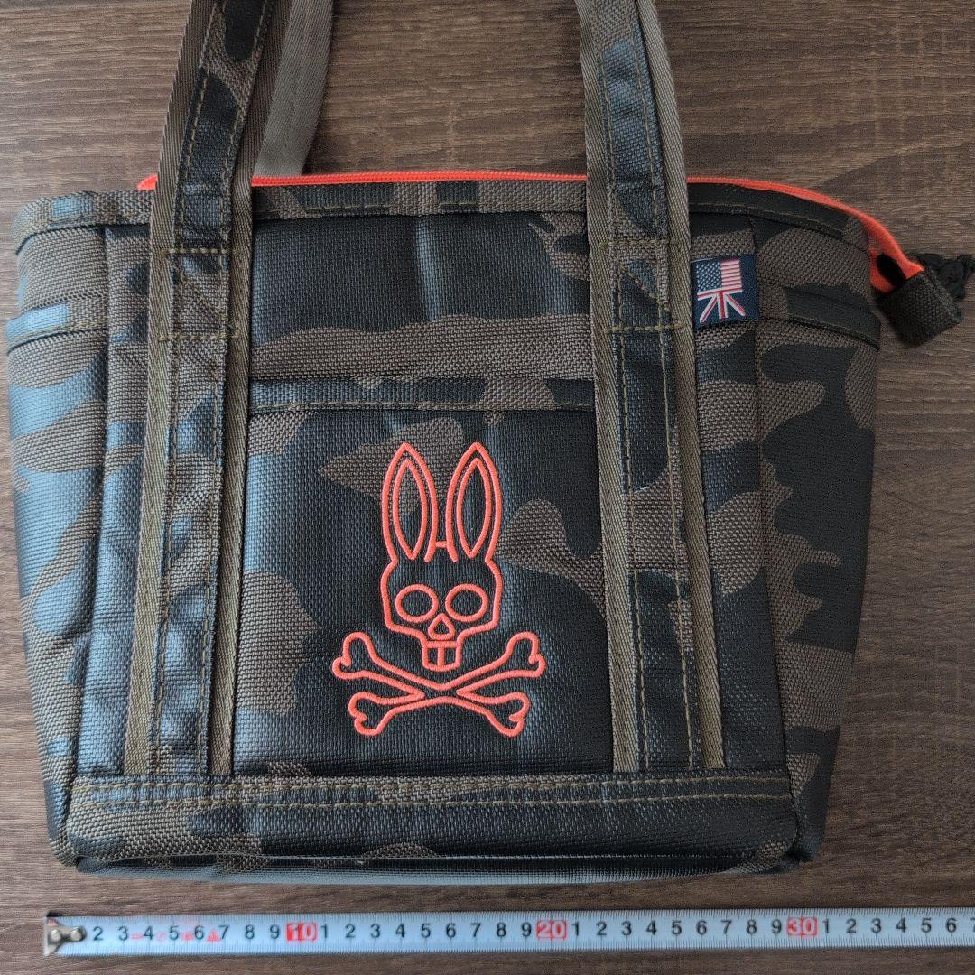 【美品】サイコバニーゴルフ　カートラウンドバッグ　迷彩柄