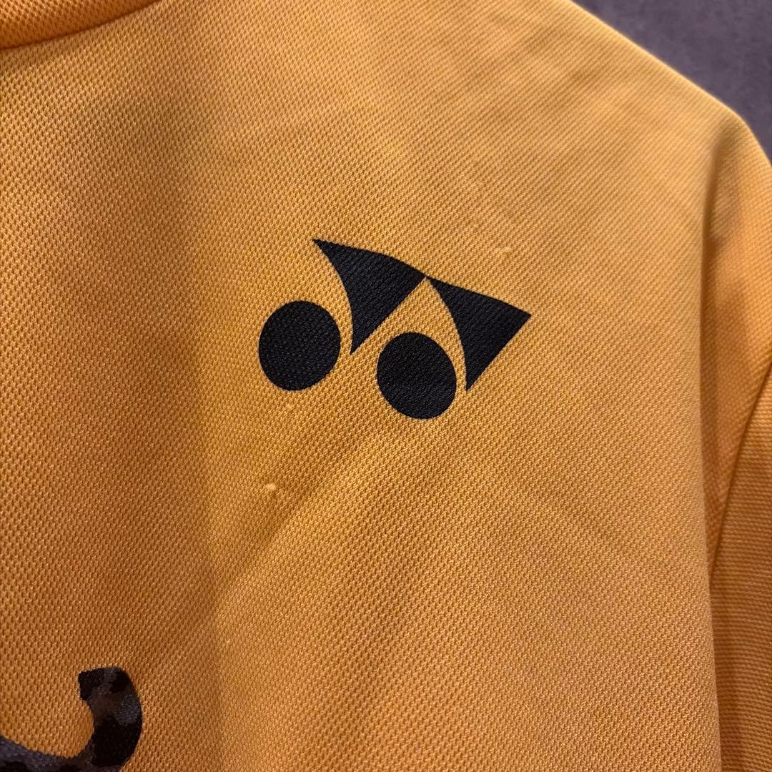 YONEX トナミ ヒョウ柄 Tシャツ M 黄色　トナミ 運輸