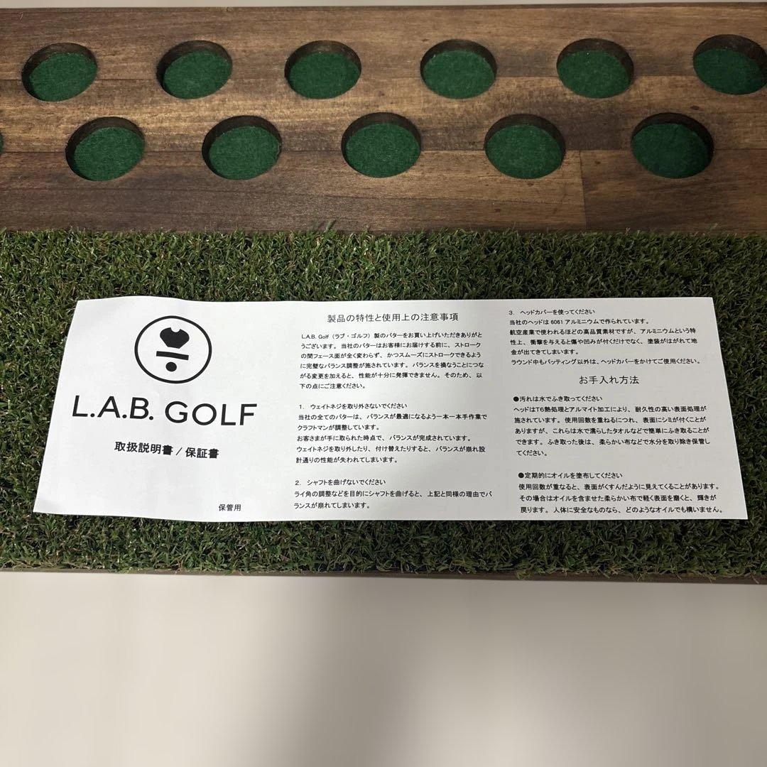【メーカーカスタム品】L.A.B. Golf ラブゴルフ DF3 パター