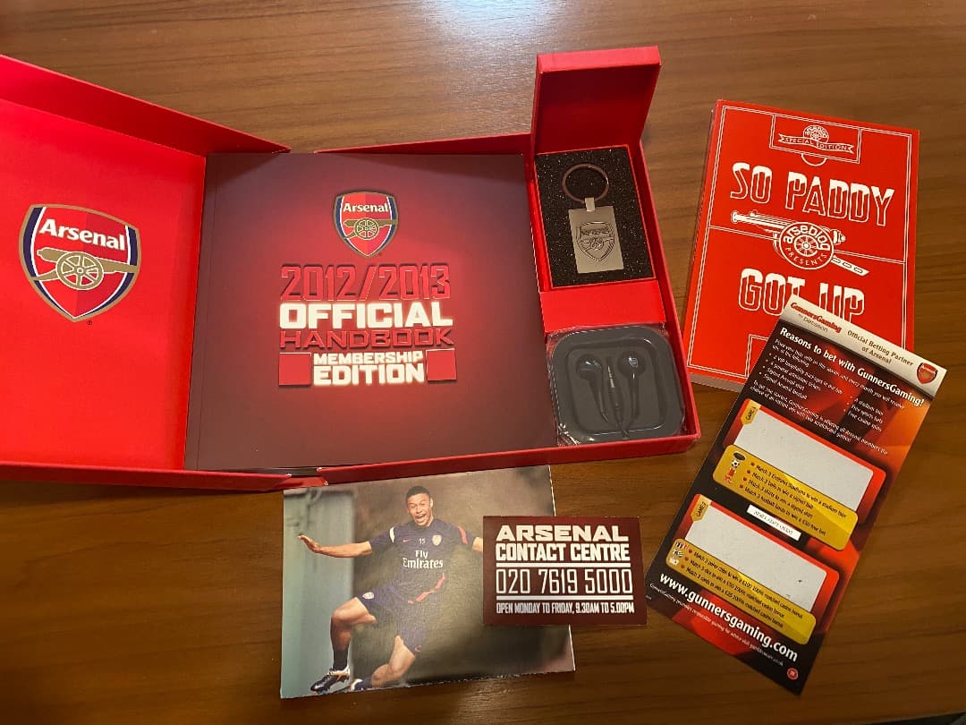 アーセナル ファンクラブ 限定 グッズ ９年Arsenal プレミアリーグ