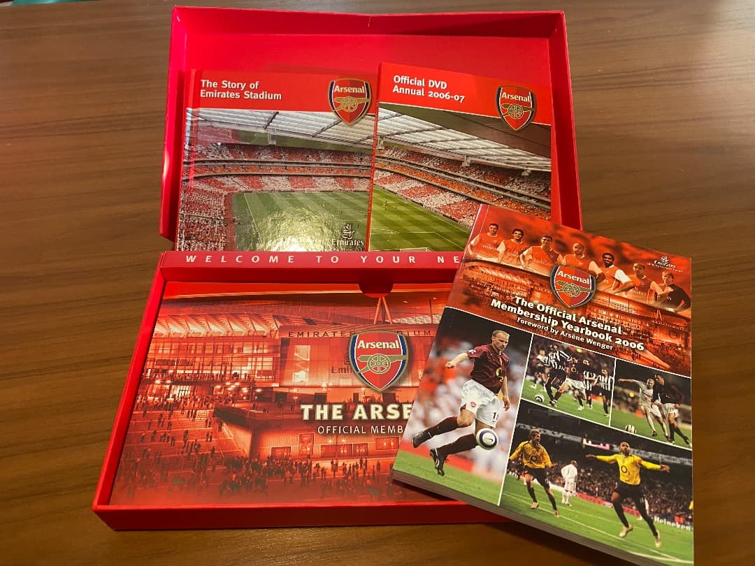 アーセナル ファンクラブ 限定 グッズ ９年Arsenal プレミアリーグ