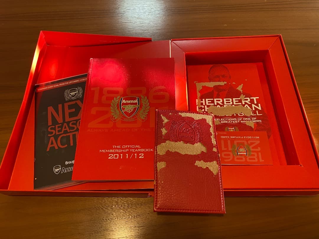 アーセナル ファンクラブ 限定 グッズ ９年Arsenal プレミアリーグ