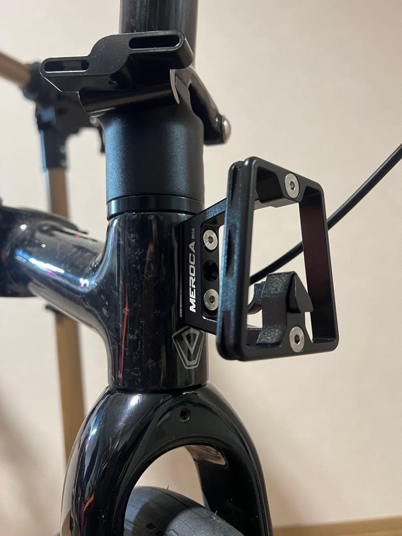カーボンフレーム 電動変速 Brompton系 折りたたみ自転車 16インチ
