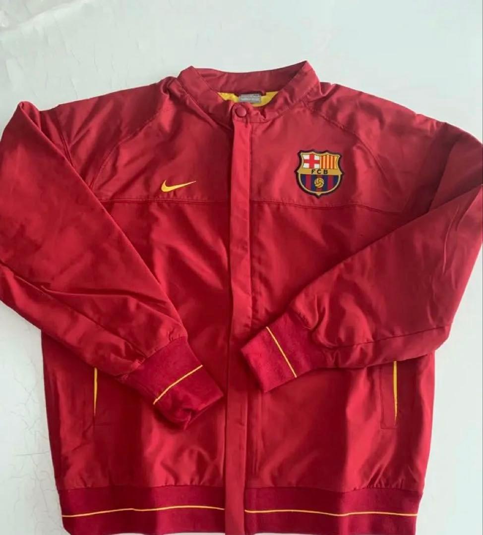 【希少】新品　NIKEナイキ　FCバルセロナ　メンズブルゾン　Mサイズ