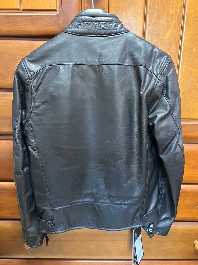 Dainese ブラック レザージャケット 新品タグ付き