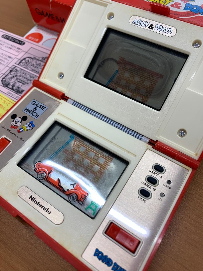 桜*様 GAME&WATCH ゲームウォッチ ミッキー ドナルド レトロ ID7