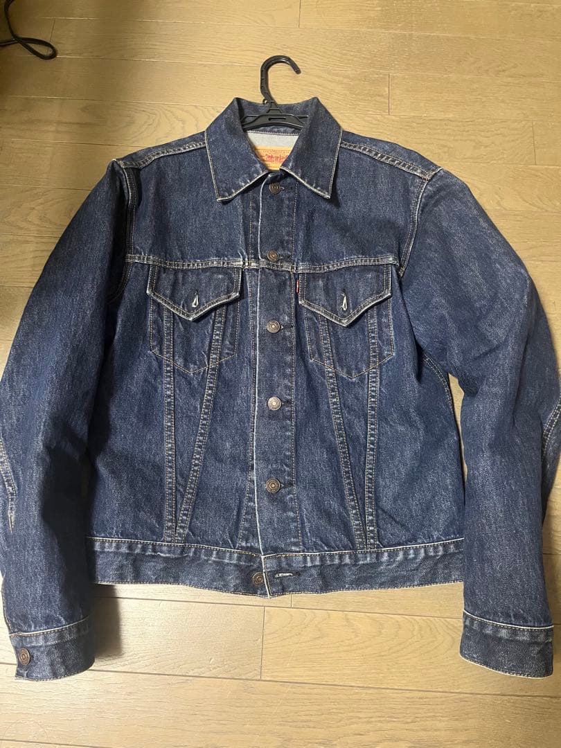 Levi’s 70505 Lリーバイス デニムジャケット4ポケット濃紺 Gジャン