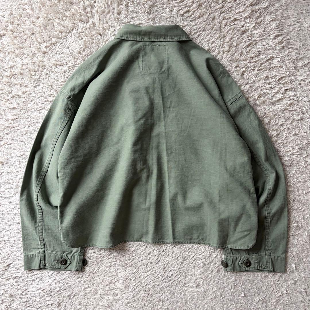 フレームワーク FRAMEWORK クロップド ジャケット F カーキ