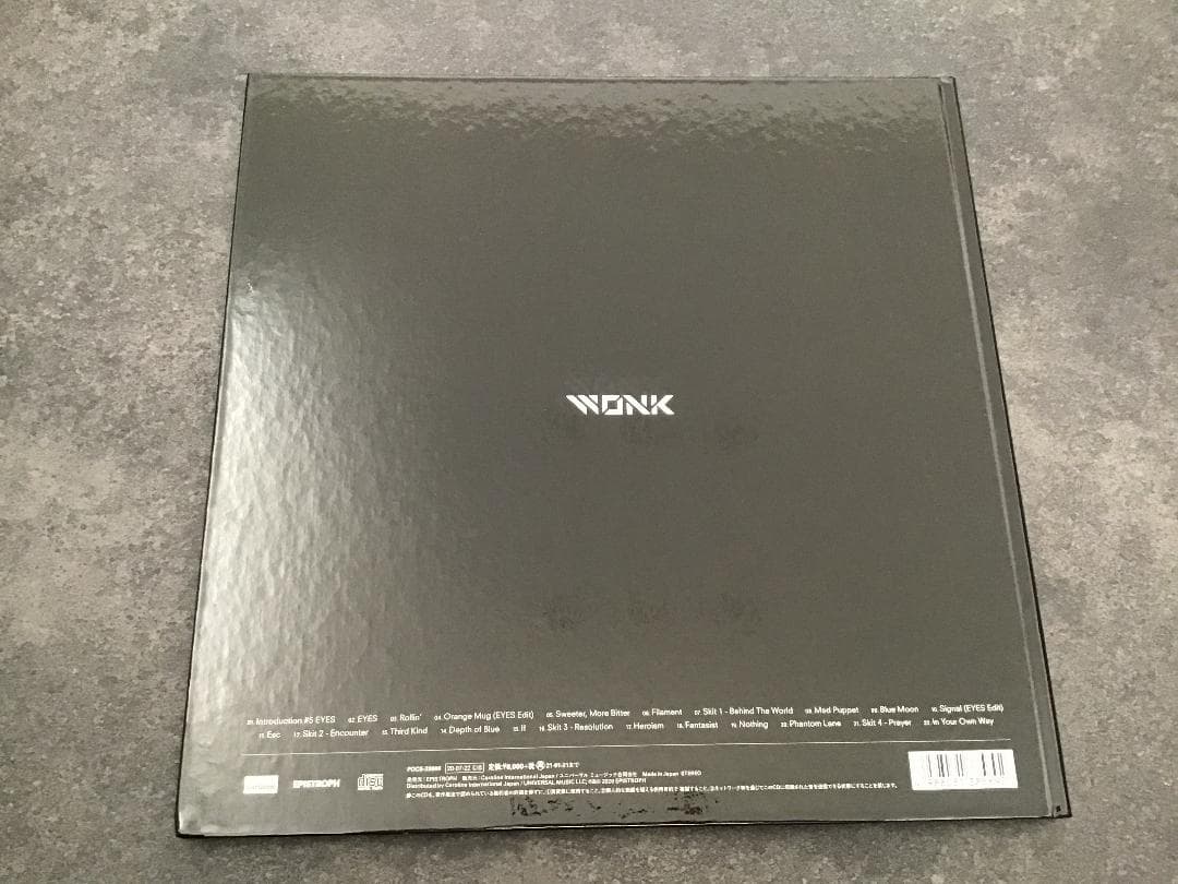 EYES(完全予約限定生産)WONK　エクスペリメンタル・ソウル　江﨑文武