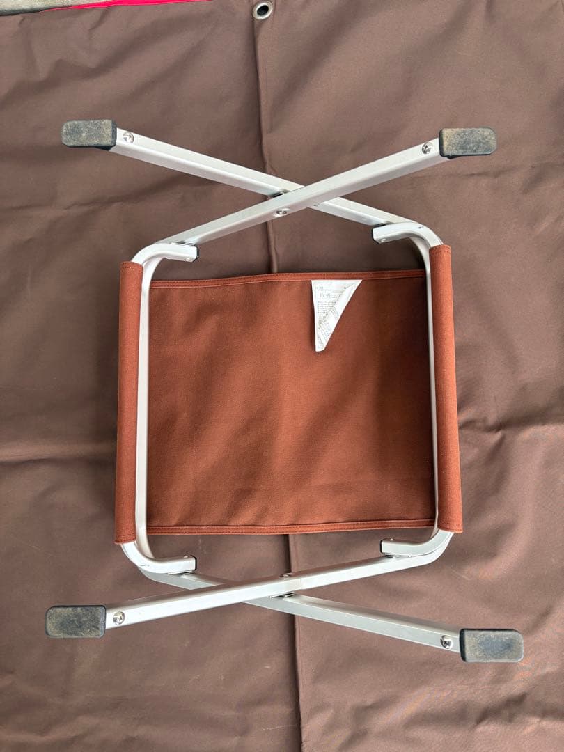 カバー付き　スノーピーク オットマン LV-103 ブラウン