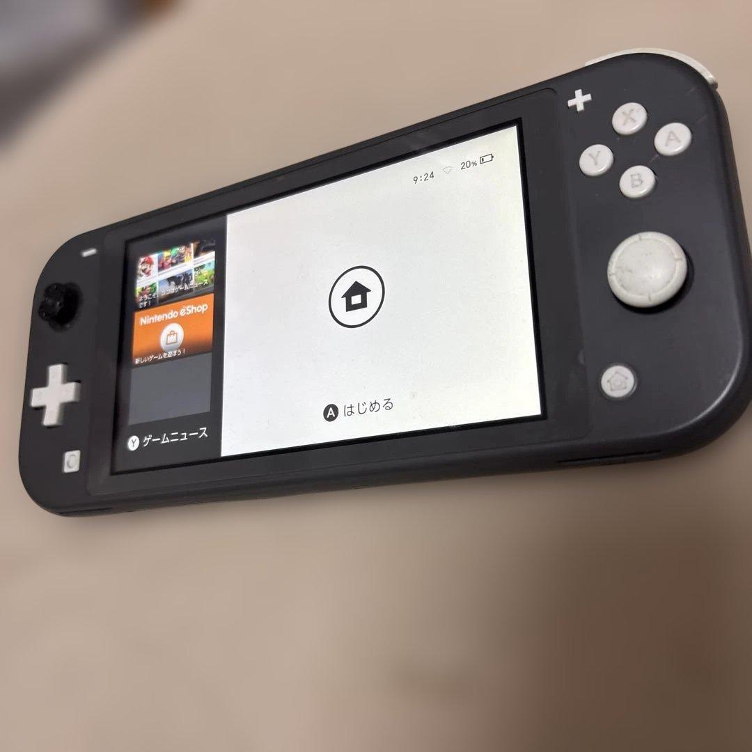 Nintendo Switch Lite グレー 本体　ジャンク