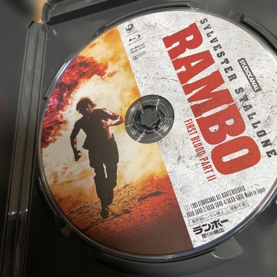 ランボー 4KレストアBlu-ray 3作品セット
