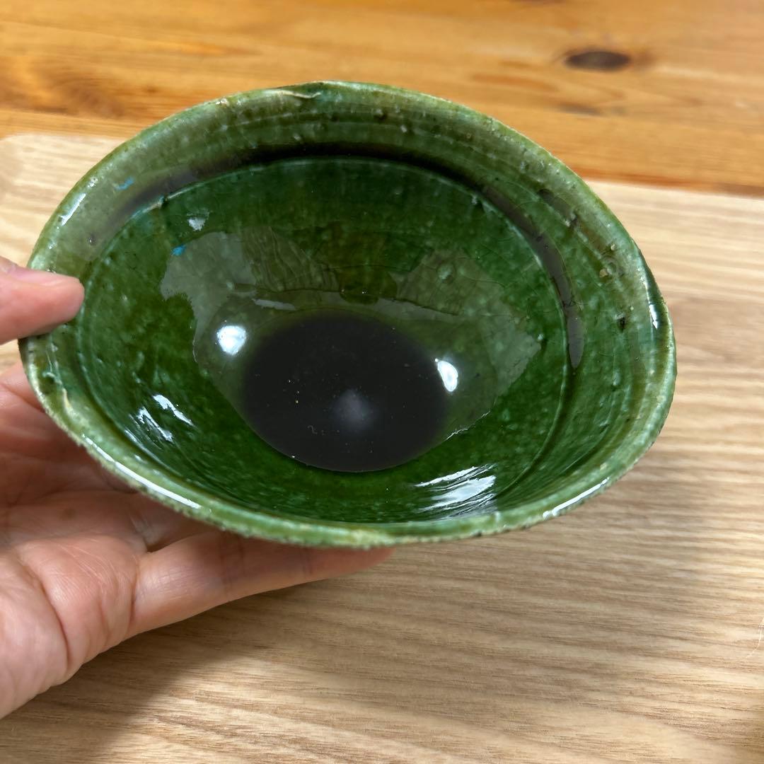 作家　陶芸作家　織部　小鉢　変形小鉢　5個