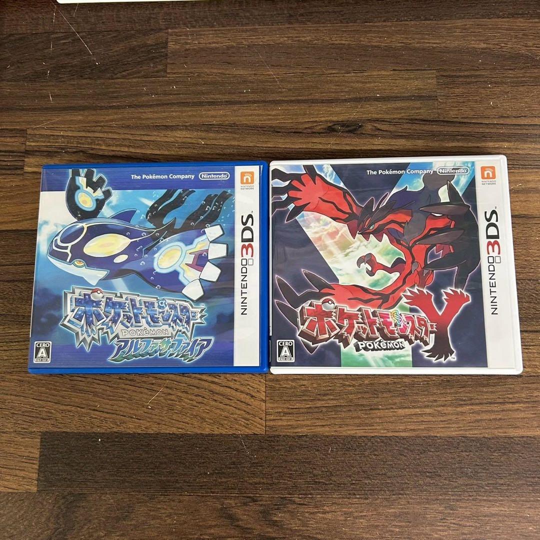 ポケモン 3DS ソフト 7本まとめ売り 人気作　ポケットモンスター　カセット