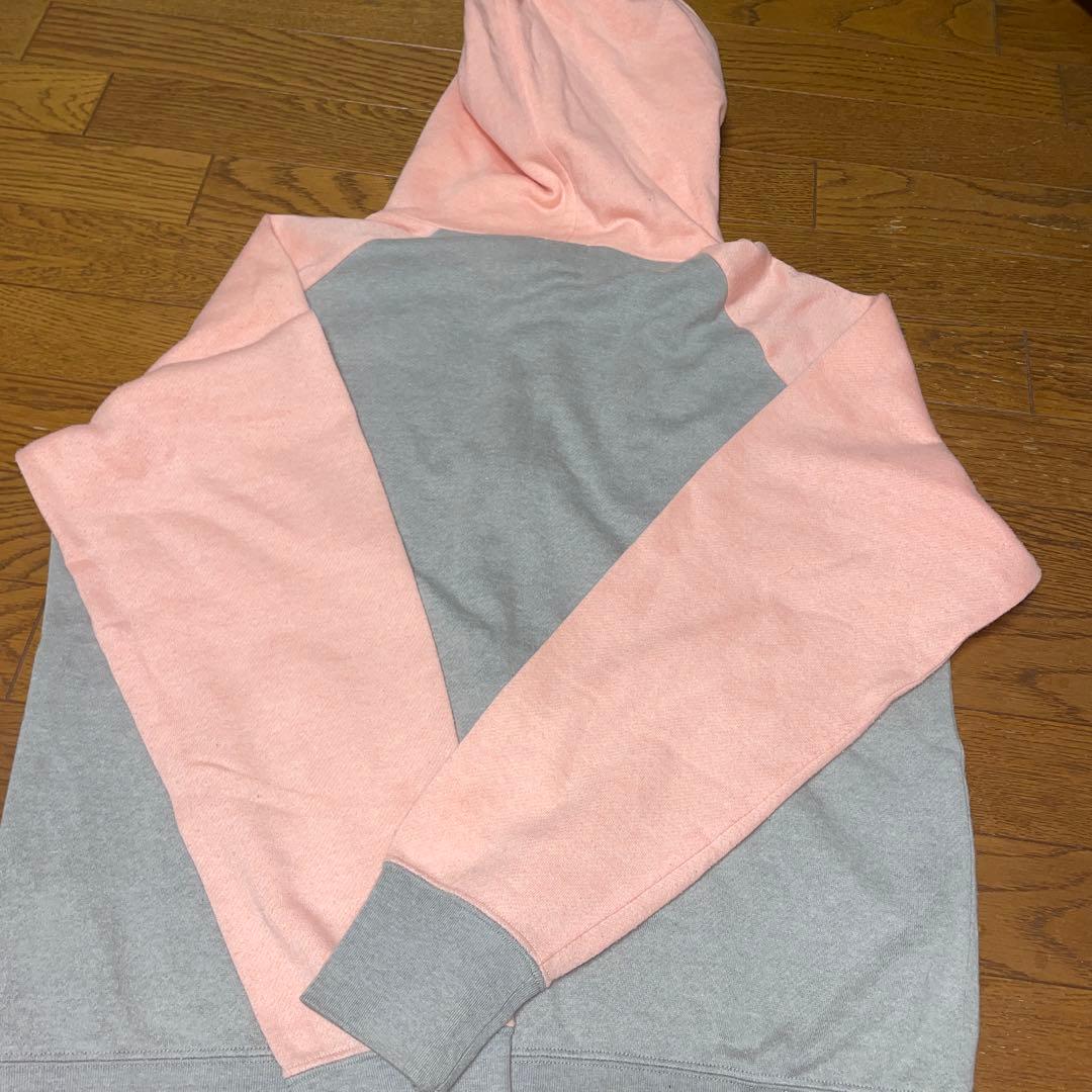 A BATHING APE BAPE 90s ピンク　ダブルジップパーカー