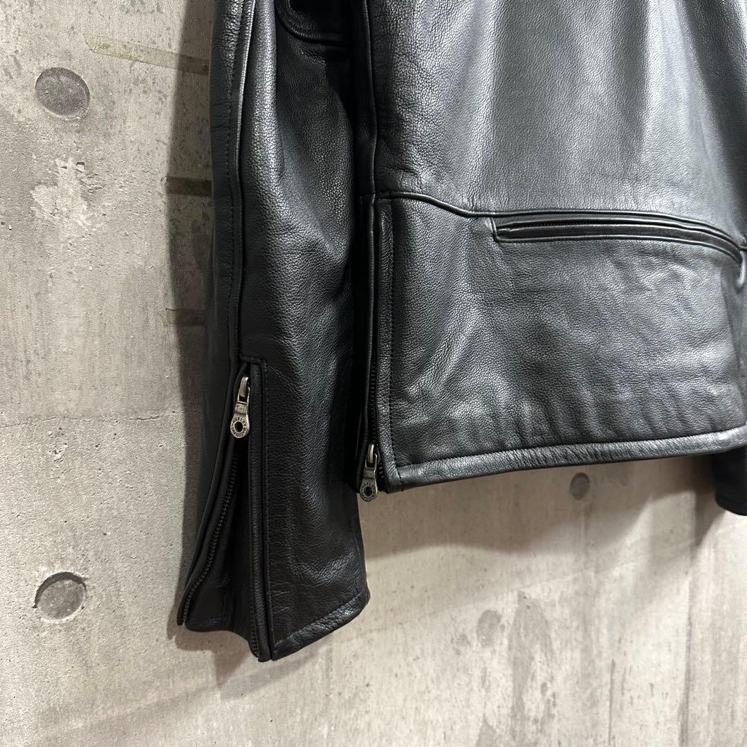 ★HARLEY-DAVIDSON★ 本革シングルライ ダース インナー脱着可　M