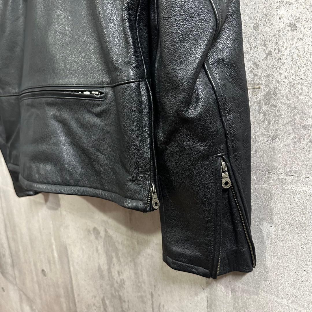 ★HARLEY-DAVIDSON★ 本革シングルライ ダース インナー脱着可　M