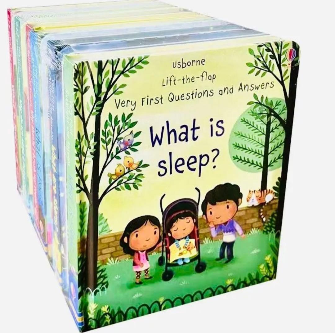 Usborne Very First Q&A 英語仕掛け絵本ボードブック15冊