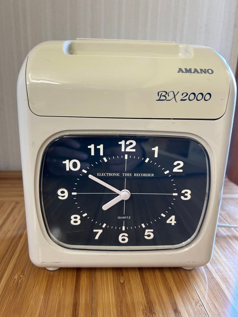 AMANO BX2000 電子タイムレコーダー
