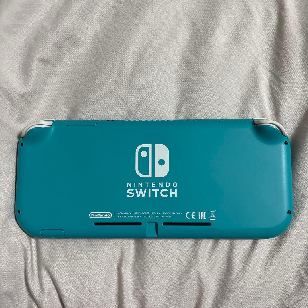 Nintendo Switch Lite ターコイズ 本体　 充電器・ケース付き