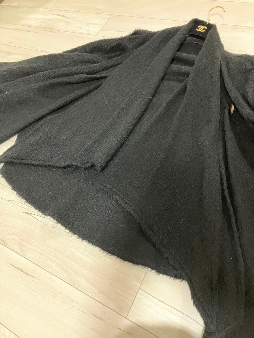 希少　HERNO ポンチョコート　ボウタイ　最高級アルパカ　カシゴラ　ケープ
