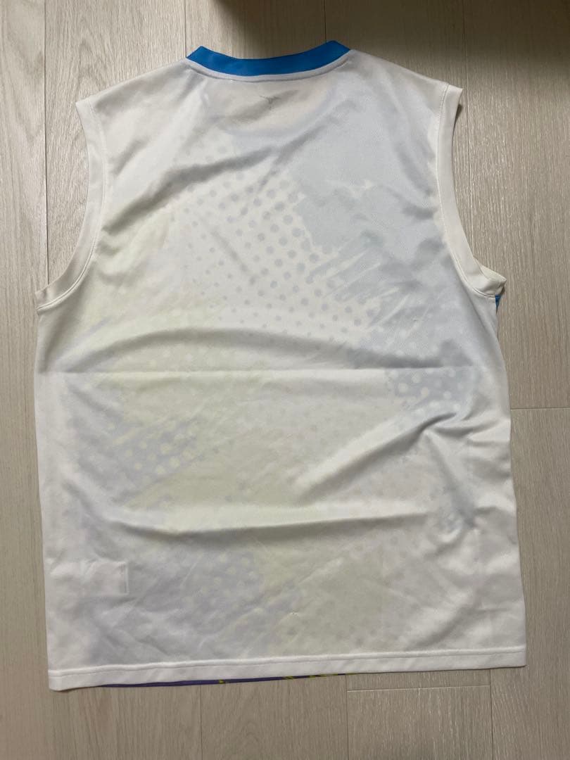 美品 Mizuno ノースリーブシャツ Lサイズ テニス バドミントン
