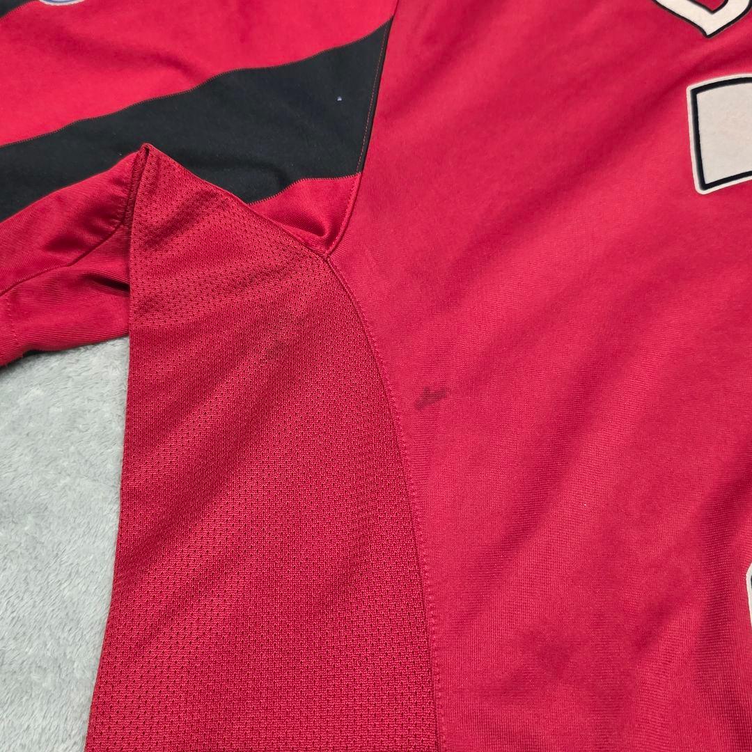 フラム　07　デンプシー　ユニフォーム　XXL　NIKE　ナイキ　ストライプ　赤