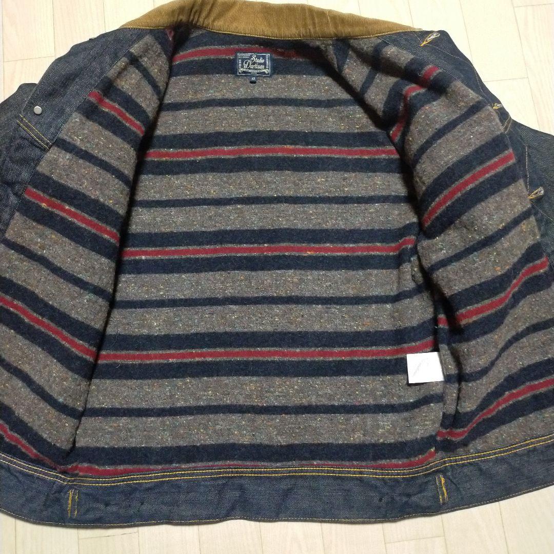 美品　Studio Dartisan ブランケットジャケット ストームライダー