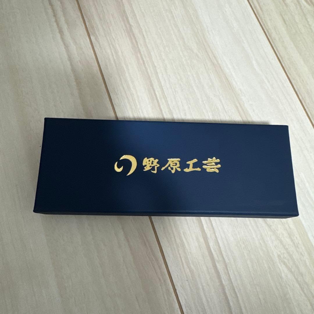 野原工芸　木曽ひのき　ゴールド　シャープペンシル0.5