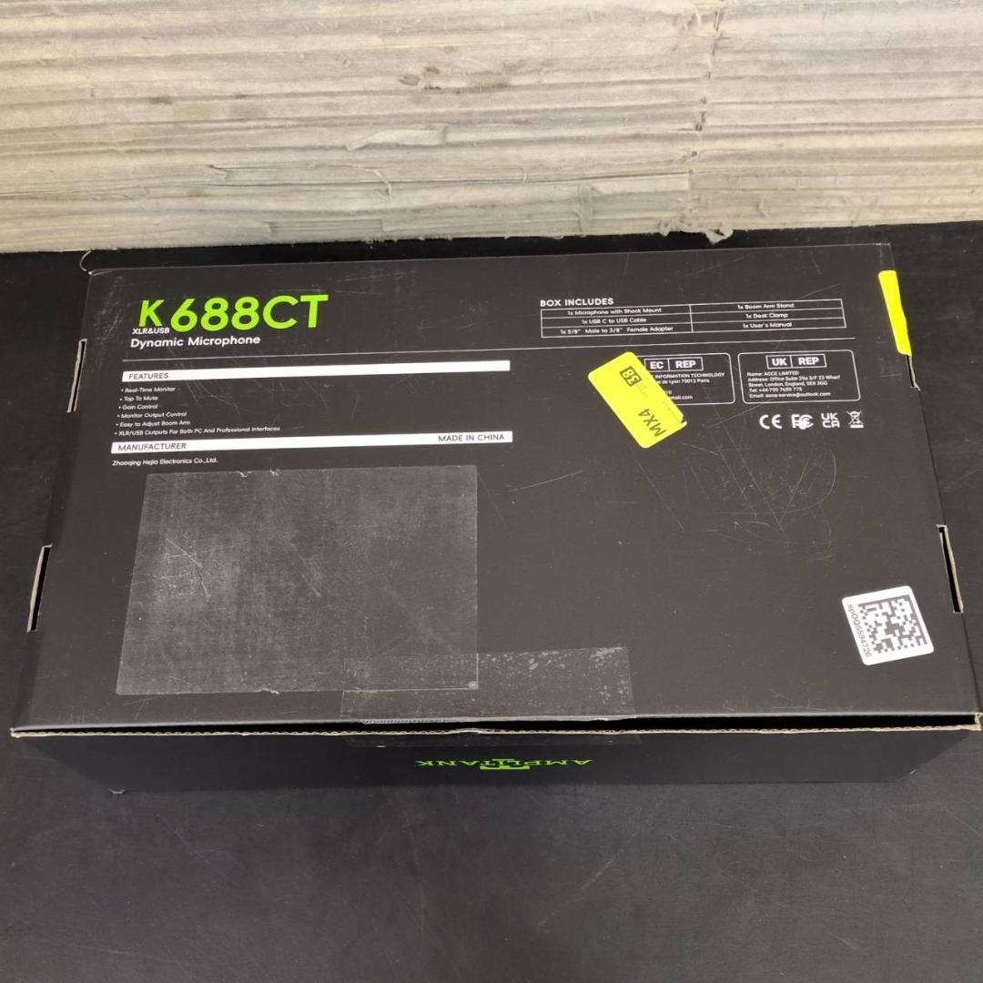 ☆FIFINE　K688CT　ダイナミックマイク　マイクアームセット