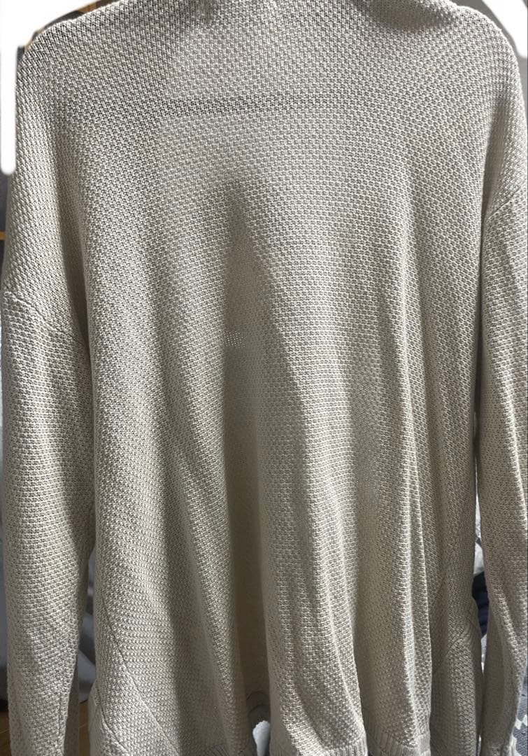 The Duffer オープンフロントカーディガン Lサイズ ベージュ
