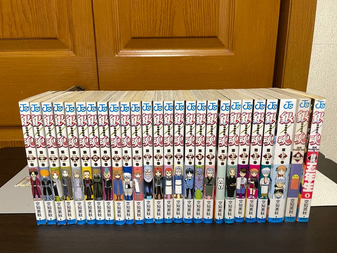 銀魂 全77巻完結＋キャラクターブック 79冊セット 空知英秋