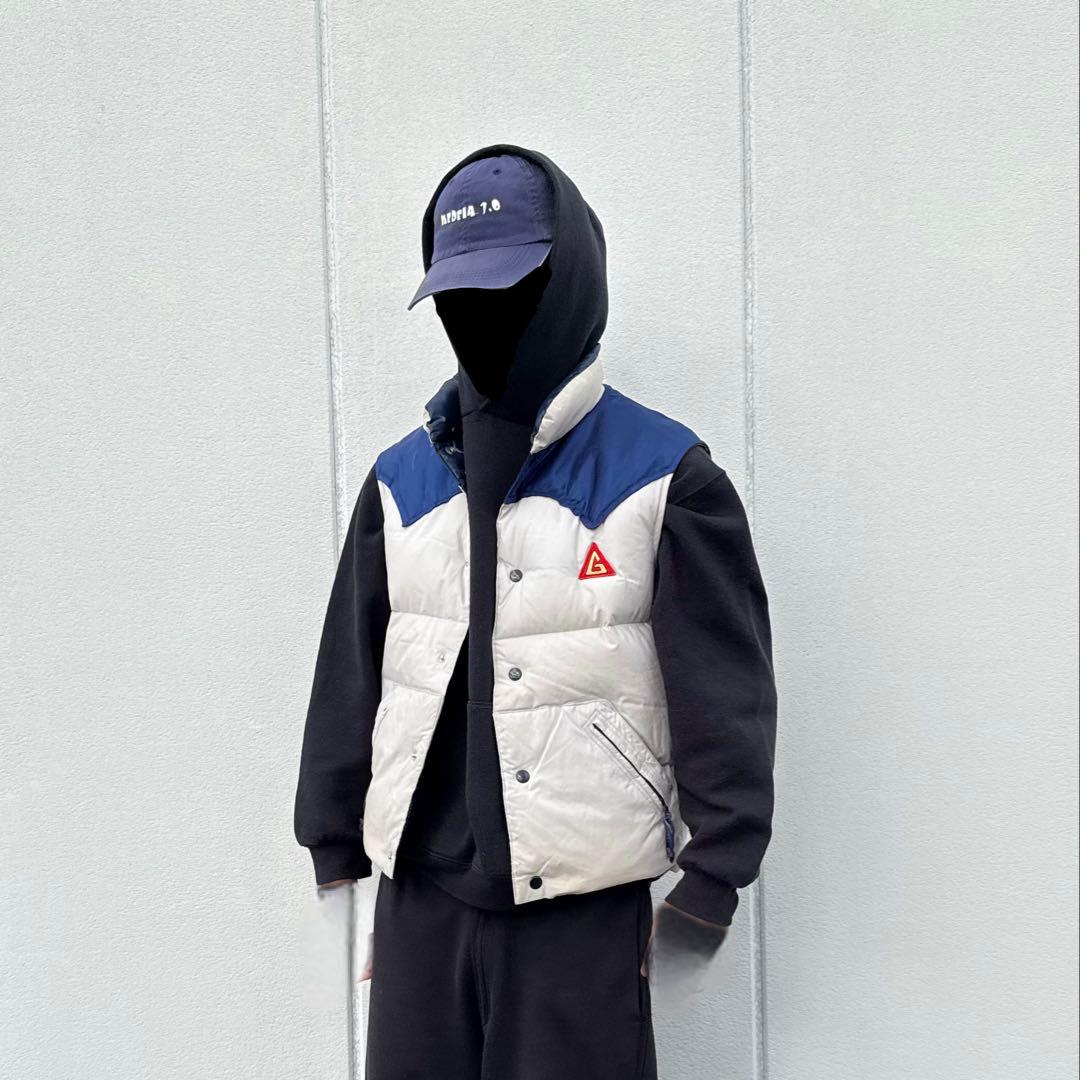 90s ege tech down vest スイス製　stussy nike