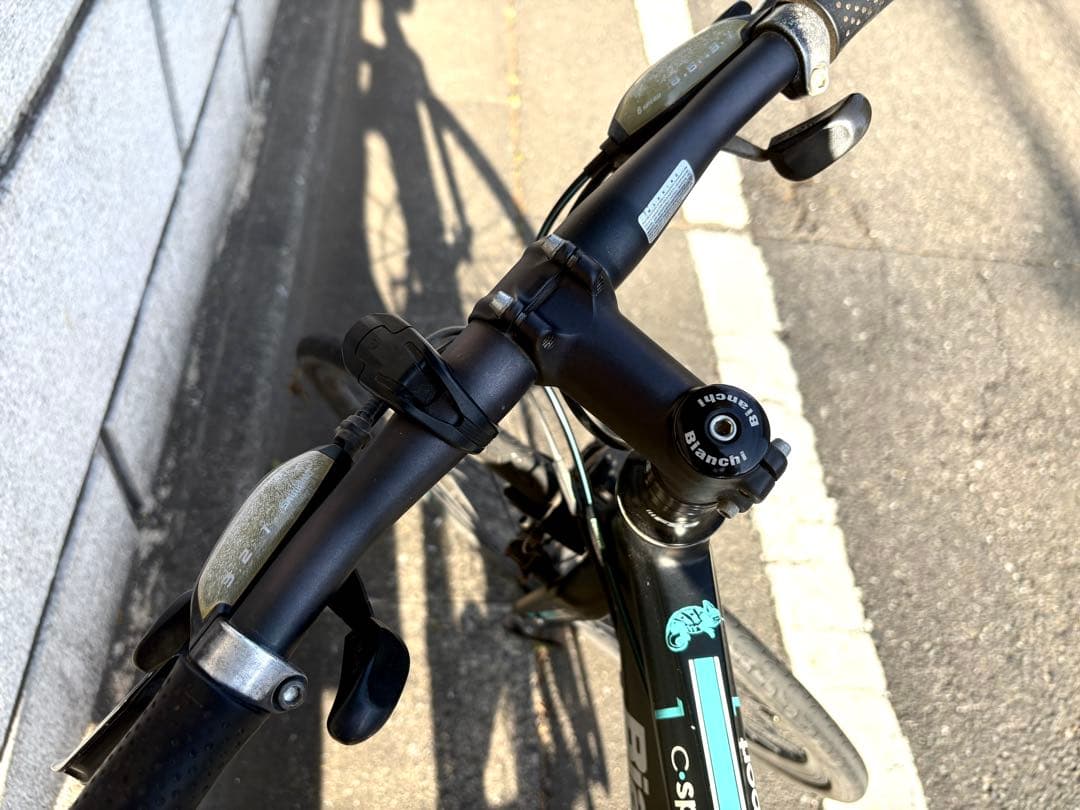 まだらBianchi C SPORT ブラック/チェレステ　ビアンキ
