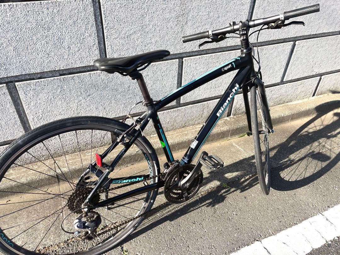 まだらBianchi C SPORT ブラック/チェレステ　ビアンキ
