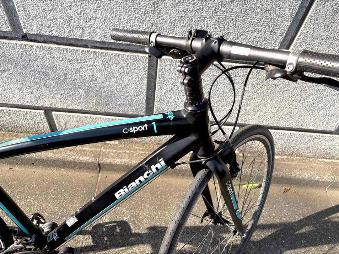 まだらBianchi C SPORT ブラック/チェレステ　ビアンキ