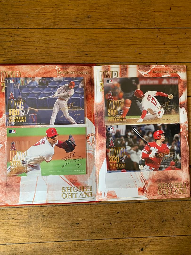 大谷翔平MVP記念プレミヤム フレームスタンプセット
