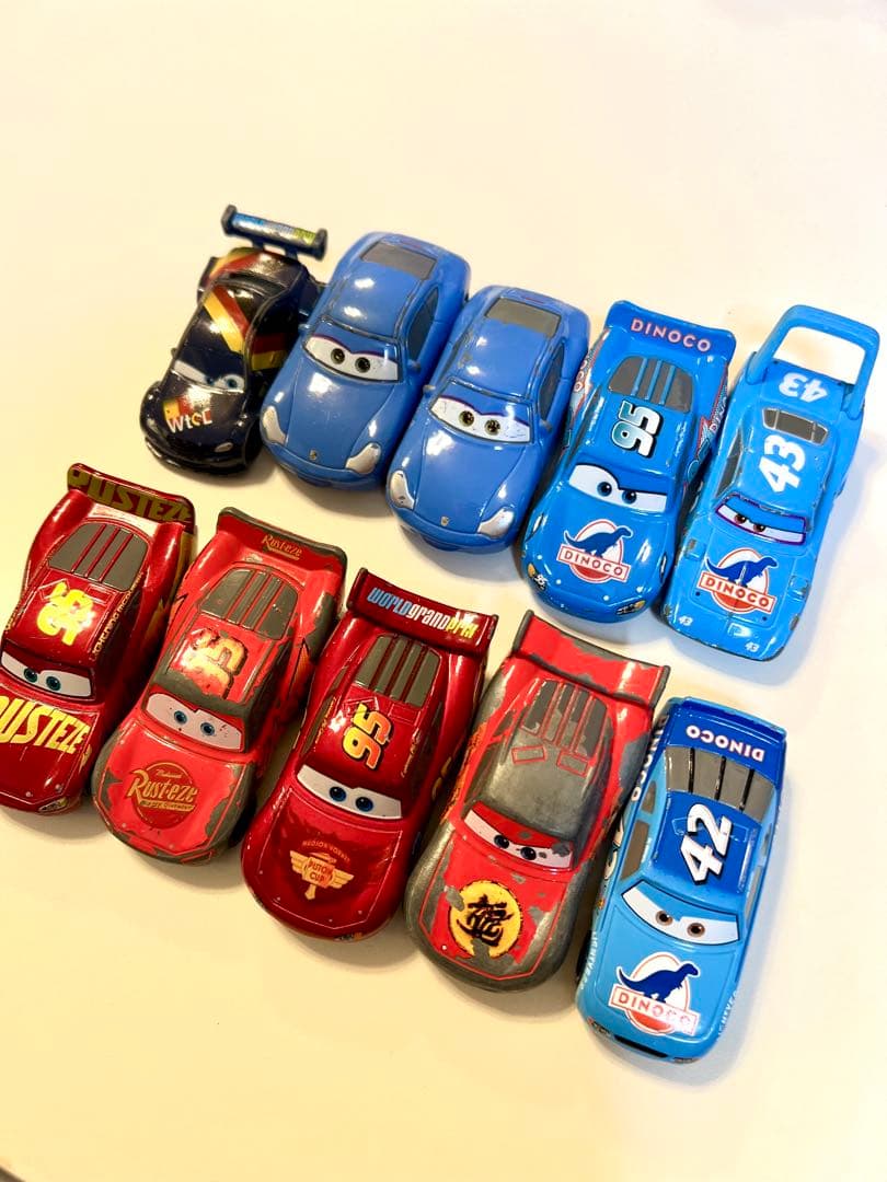廃盤品含むトミカ カーズ 大量 まとめ ジャンク49個 セット【週末値下げ中】