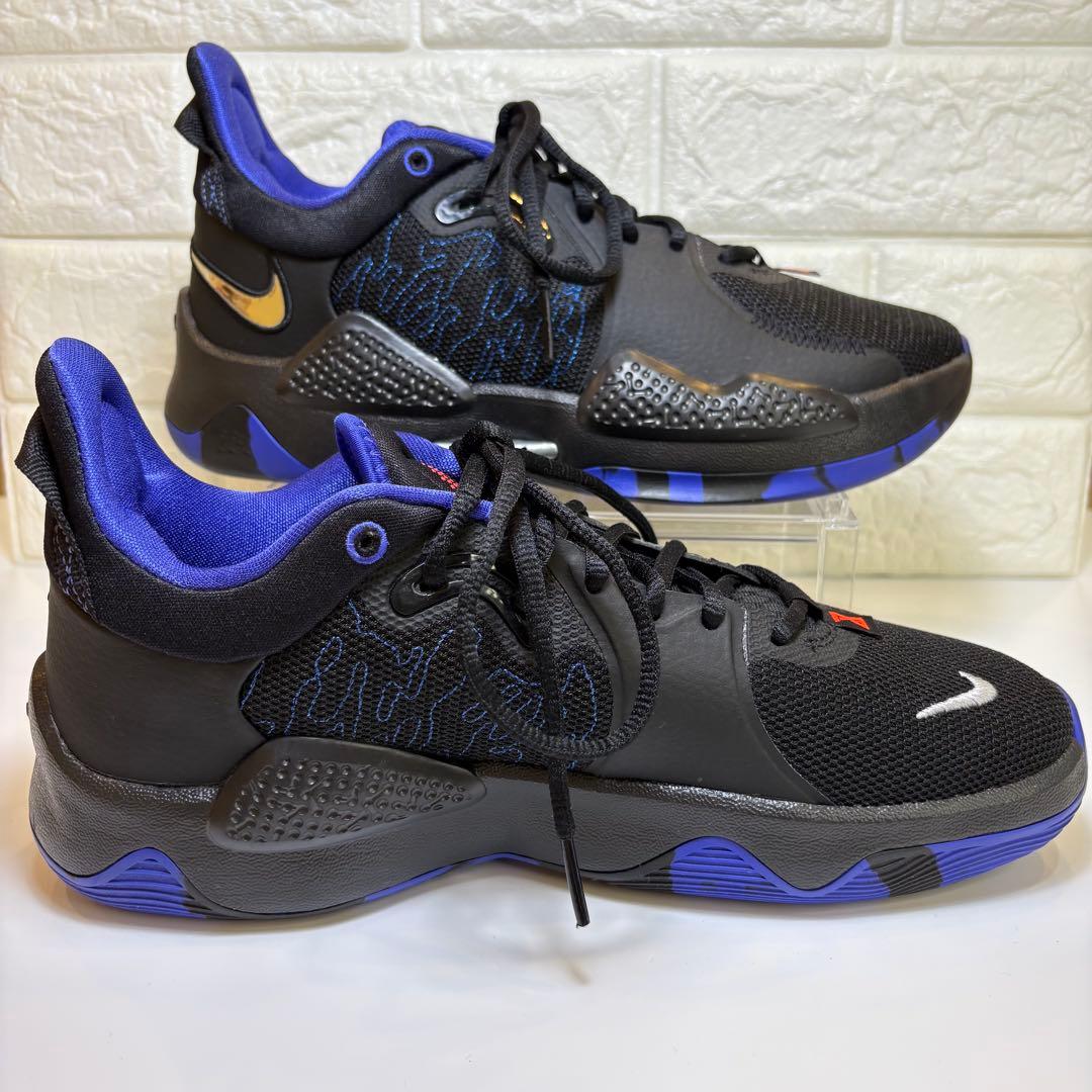 (美品) NIKE PG5ポールジョージ ブルー 26cm