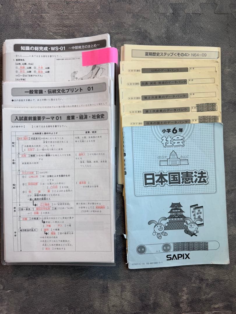 user_d5547334 ⭐︎最新版フルセット② SAPIXサピックス6年