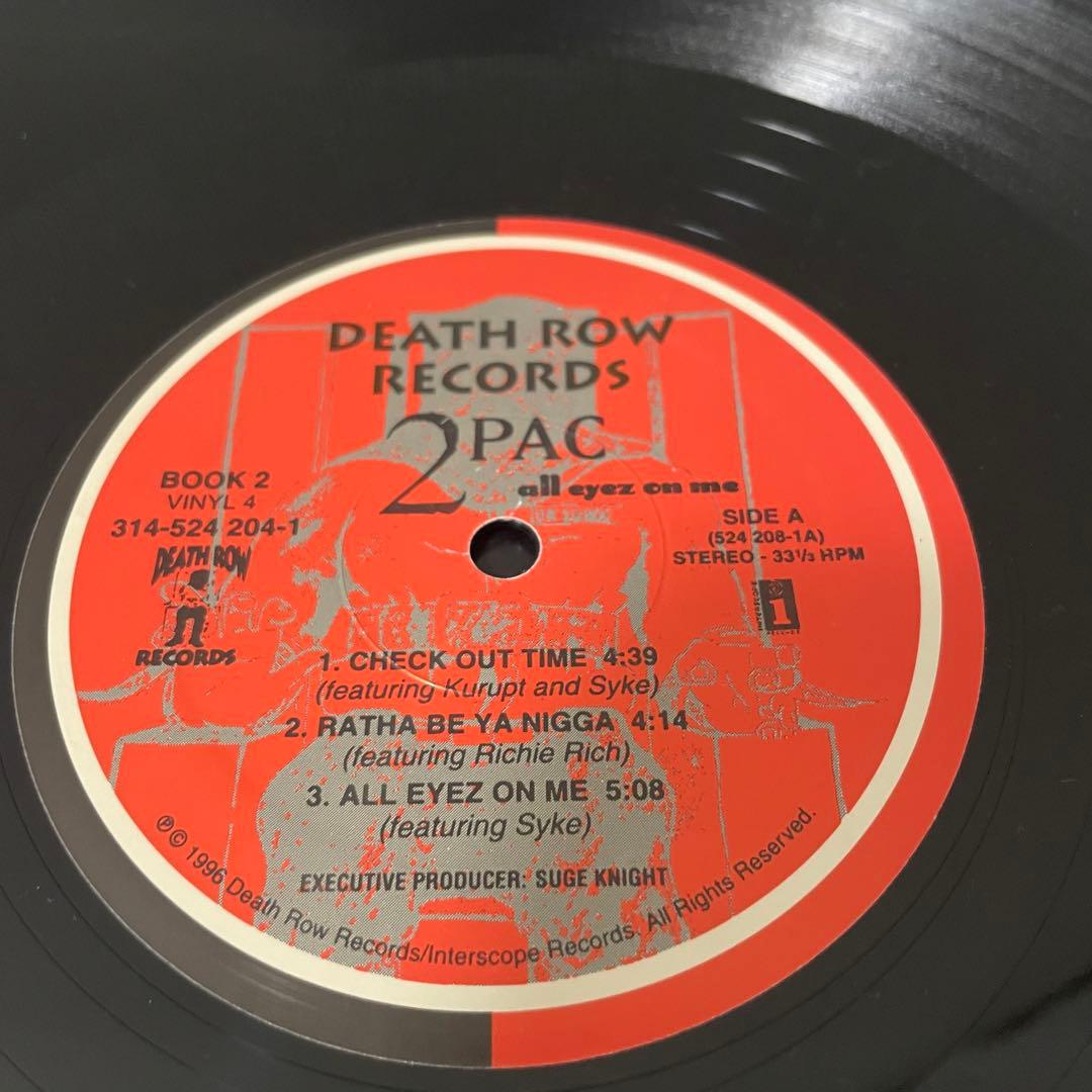 2 PAC \"All Eyes On Me\" オリジナル4LP