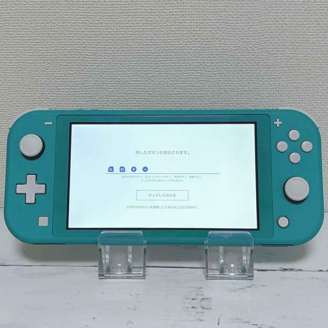 【動作OK】　Nintendo Switch Lite ターコイズ　充電器付き