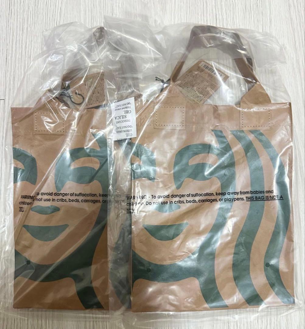 【新品】クラフトペーパーショッパー S スターバックス　人気 2点セット