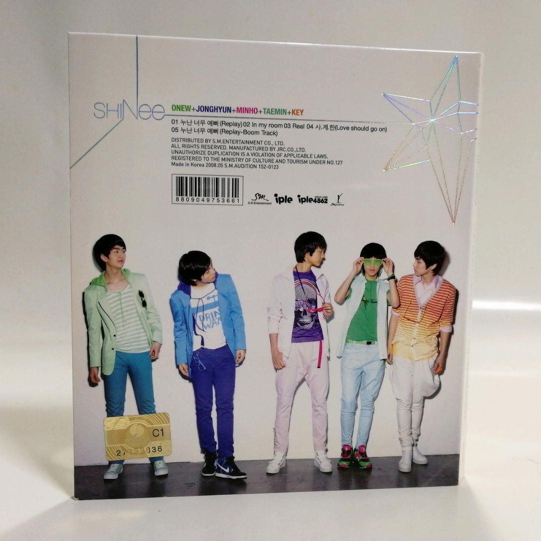 P*k様 SHINee THE FIRST MINI Replay 直筆サイン入