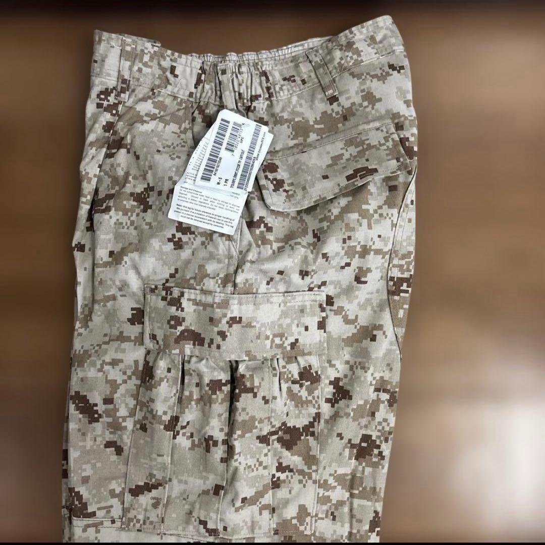 タグ付き未使用　米軍実物　DESERT MARPAT MEDIUM SHORT