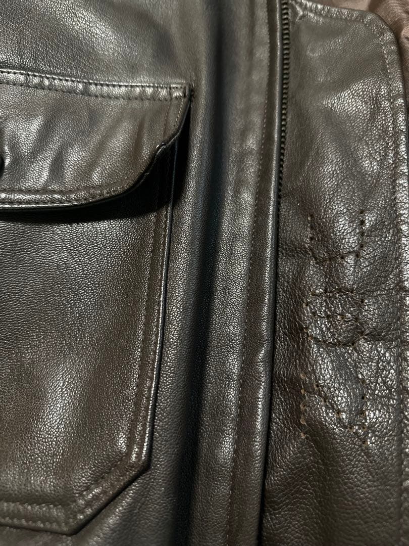 COOPER G-1 レザーフライトジャケット USA製 36R ブラウン